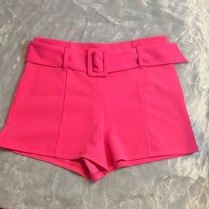 Stylish Pink Women's Short Shorts